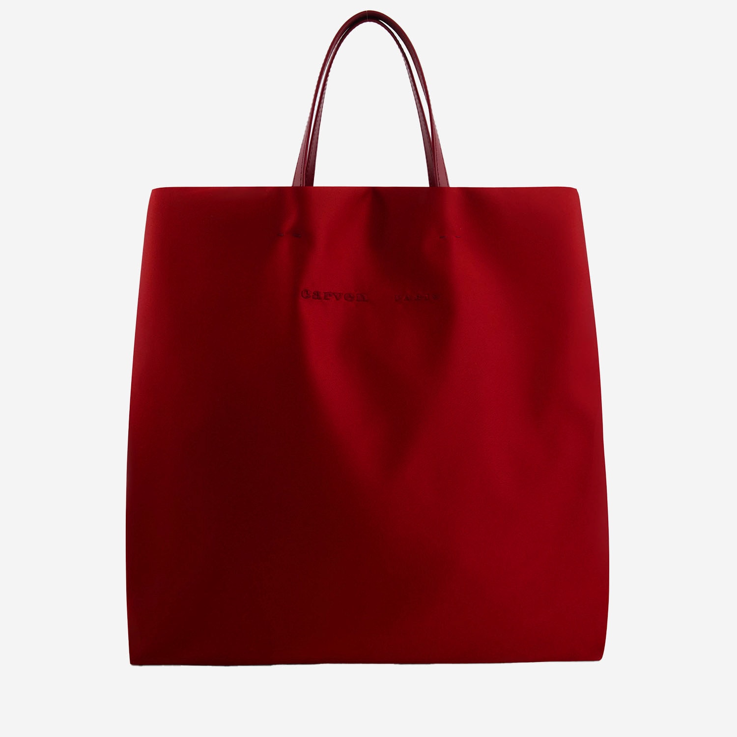 Carven 缎面 Jeanne 托特包
