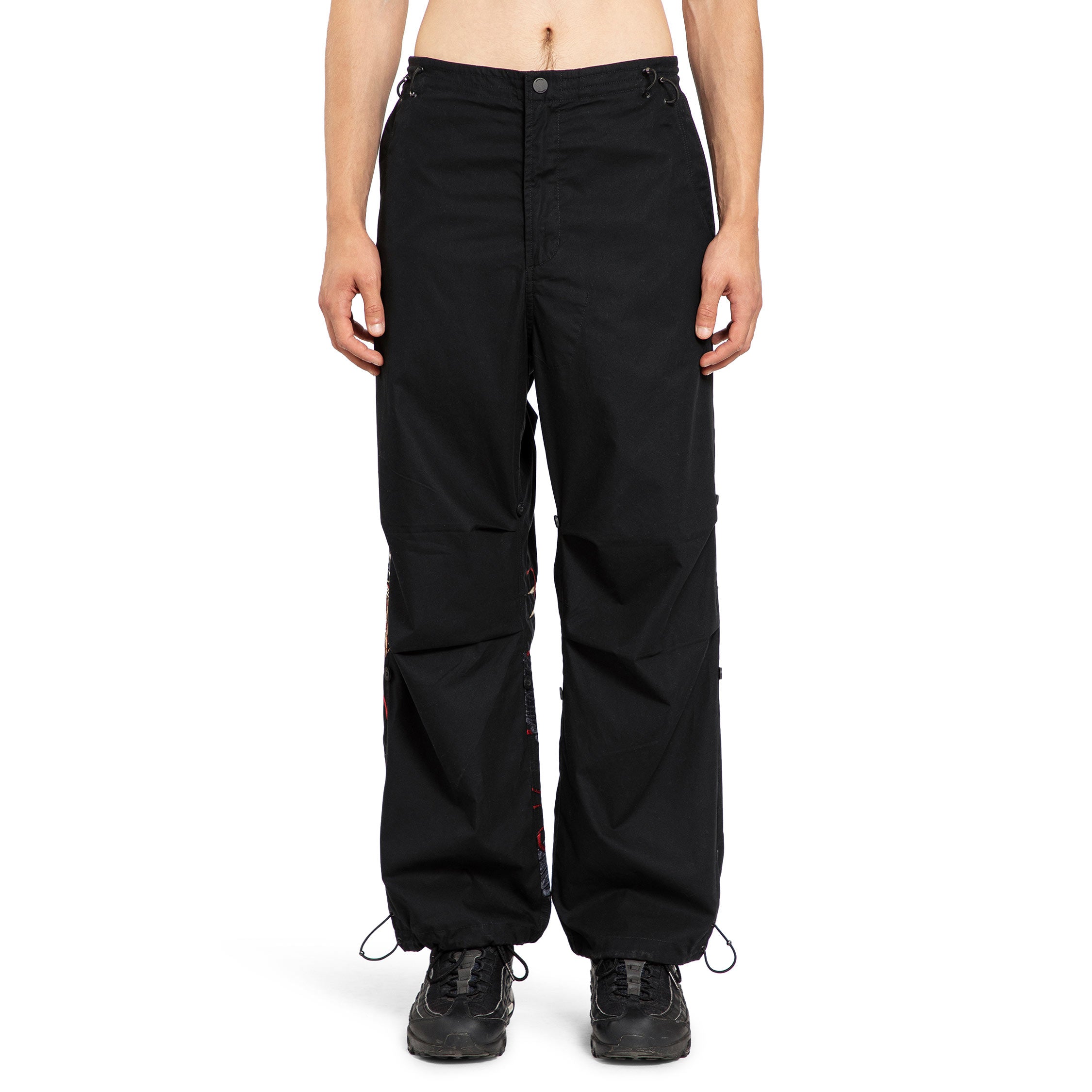 MAHARISHI MAN BLACK TROUSERS