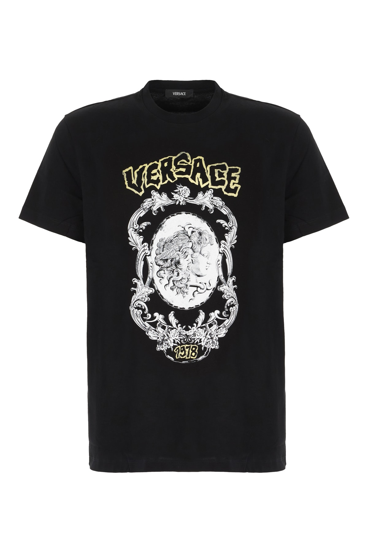 Versace 黑色棉质T恤