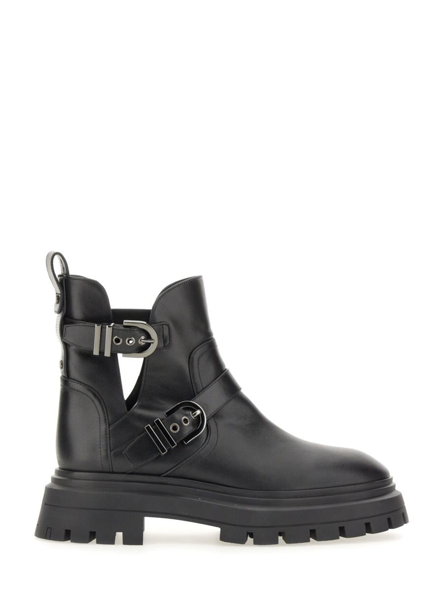 Stuart Weitzman Maverick Bedford 摩托车靴