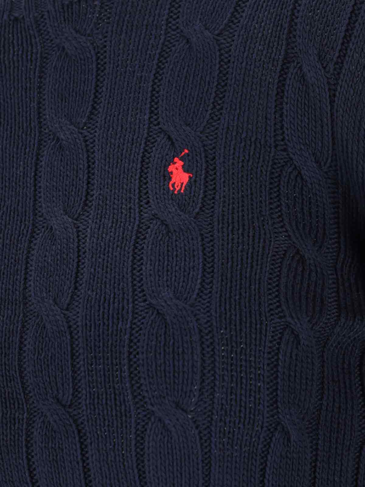 Polo Ralph Lauren 编织短款毛衣