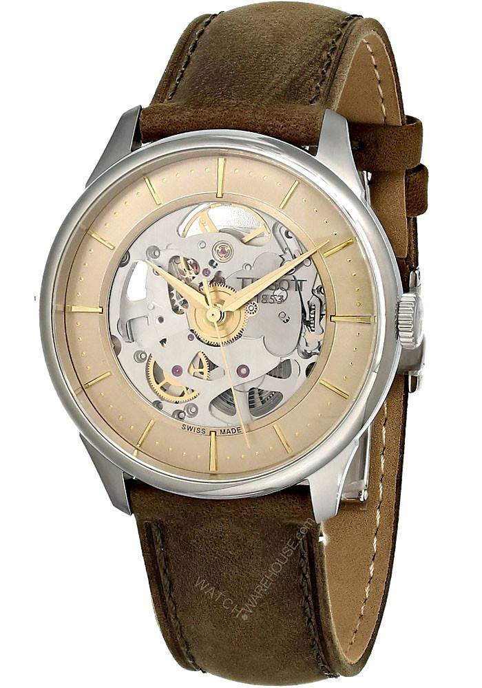 TISSOT Chemin Des Tourelles Squelette 39MM Men's Watch T139.836.16.261.00 / T1398361626100