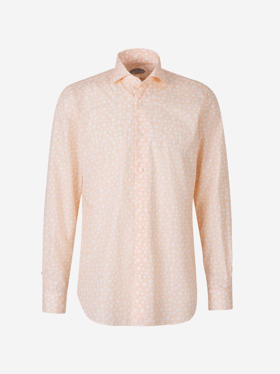 Vincenzo Di Ruggiero Floral Cotton Shirt