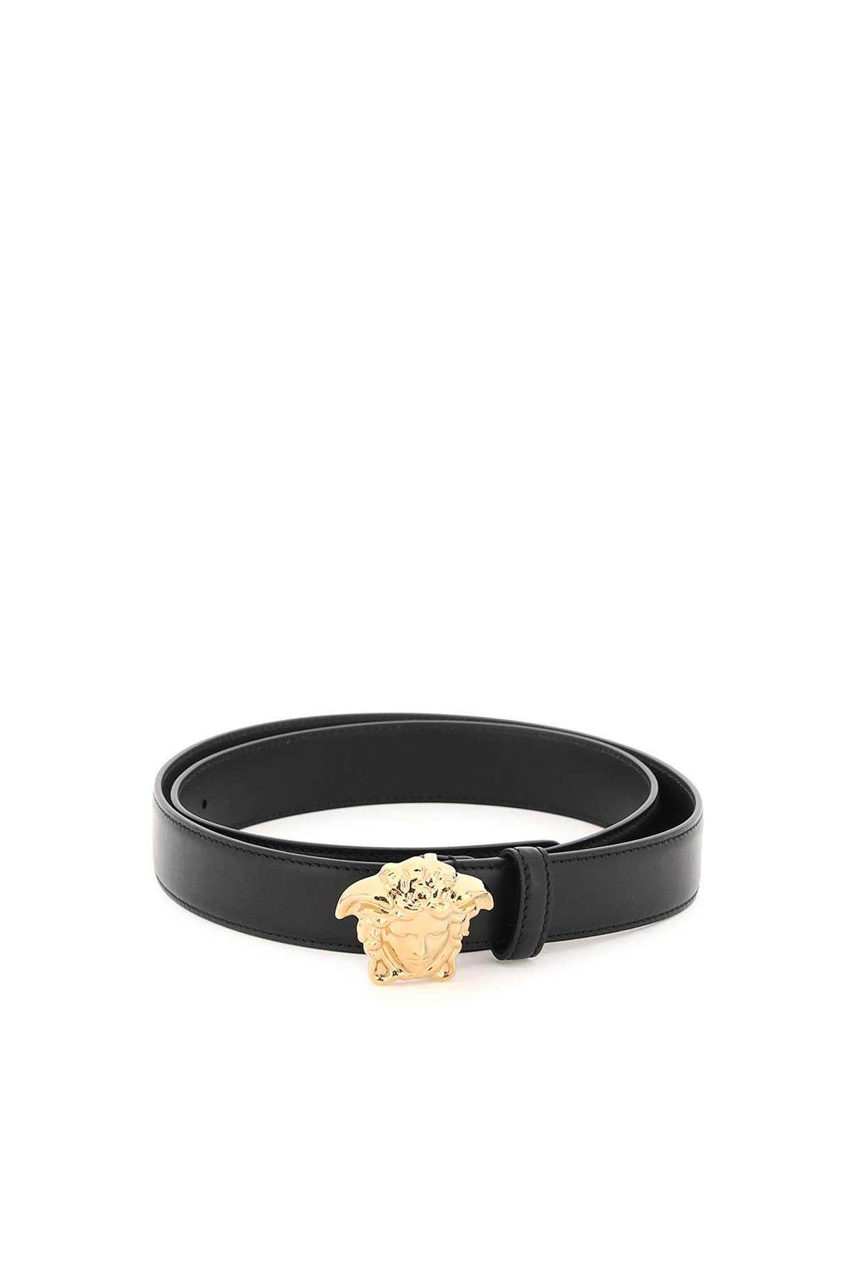 Versace Black medusa Belt