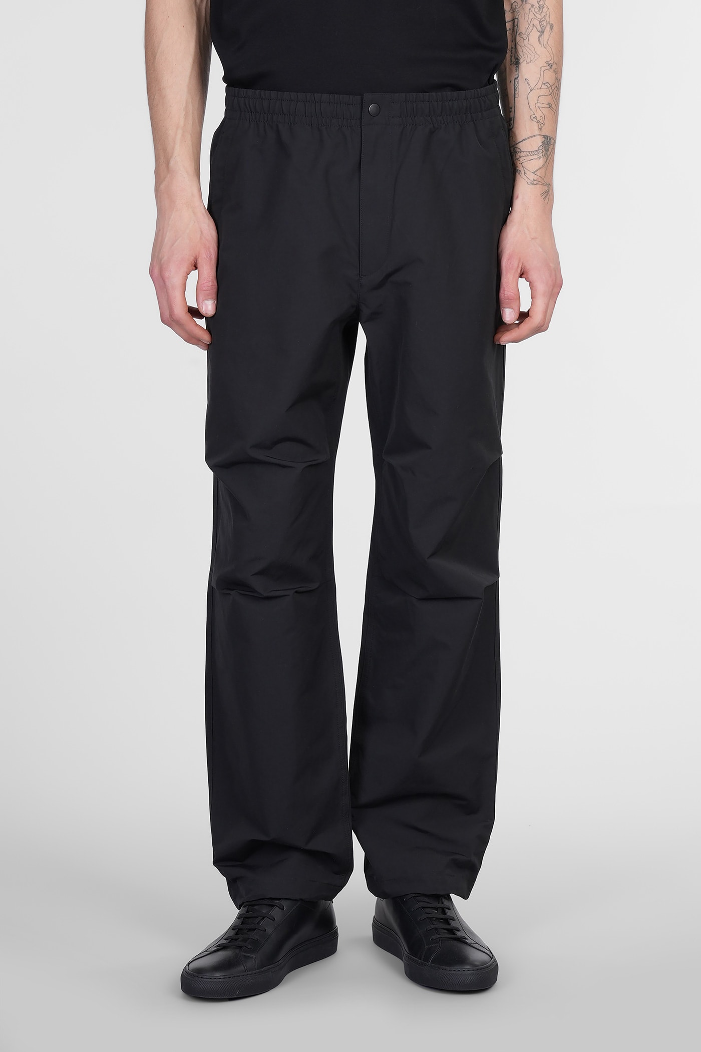 Theory Pants In Black Cotton