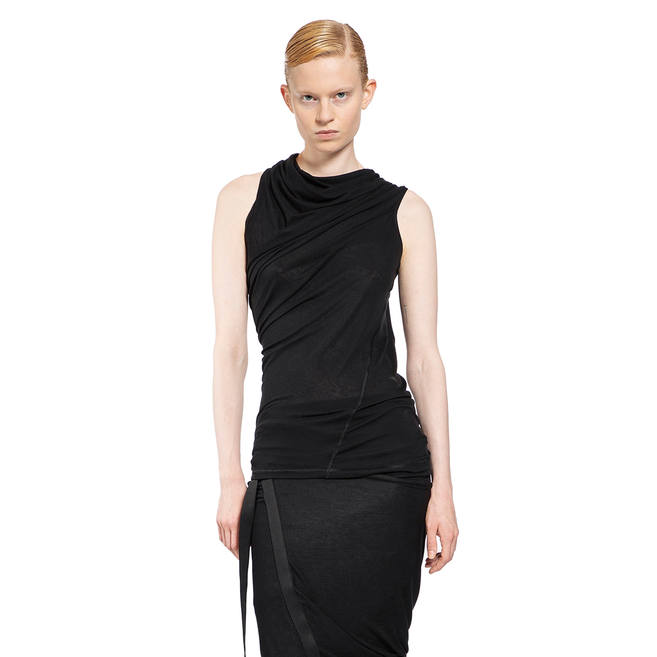 HELMUT LANG WOMAN BLACK TOPS