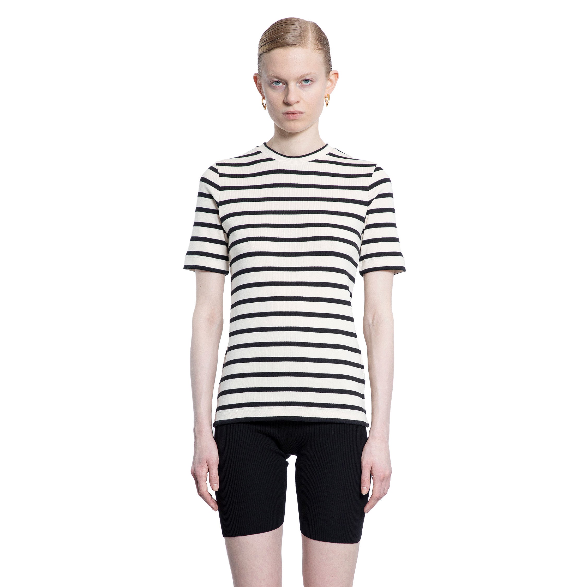 JIL SANDER WOMAN MULTICOLOR T-SHIRTS & TANK TOPS