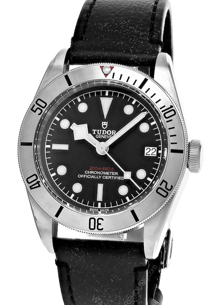TUDOR Heritage Black Bay Chronometer 41MM Leather Men's Watch M79730-0003