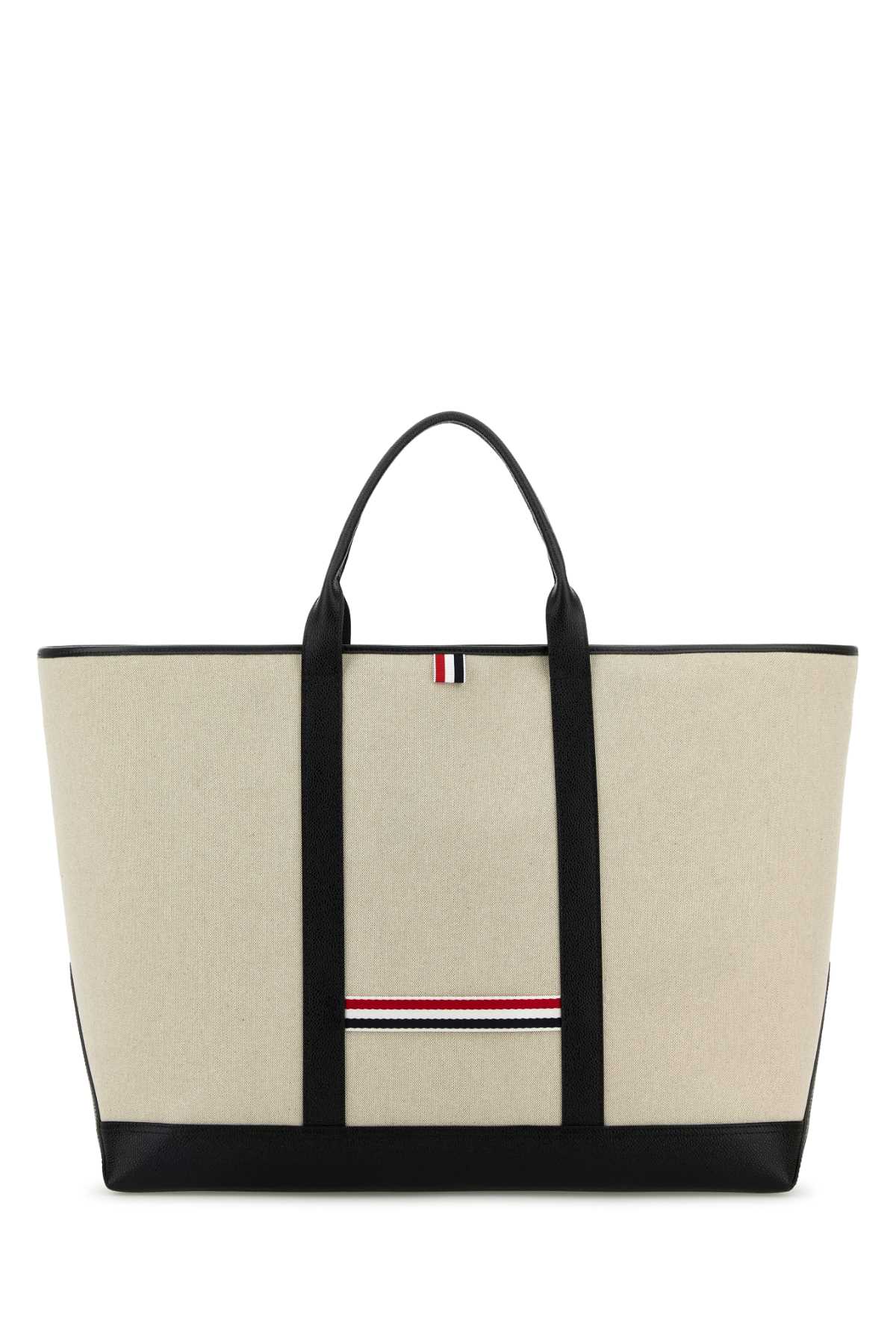 Thom Browne 沙色帆布旅行包