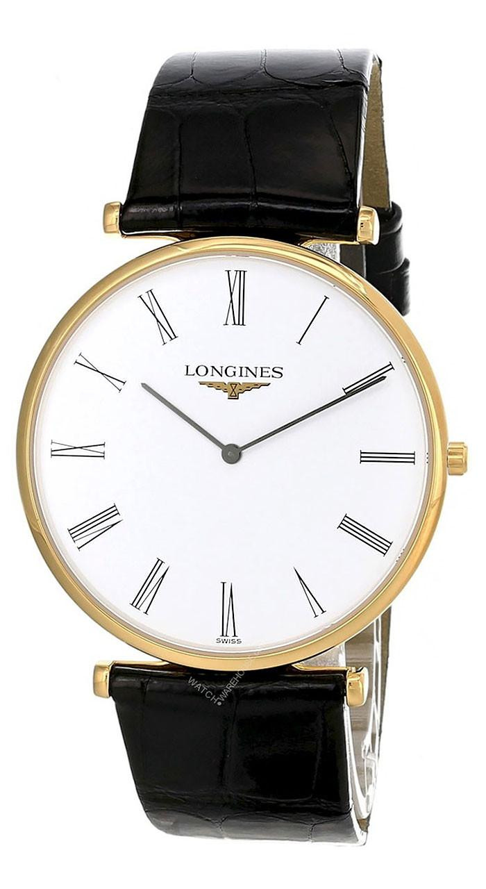 LONGINES La Grande Classique White Dial Black LTHR Men's Watch L4.766.2.11.2.B
