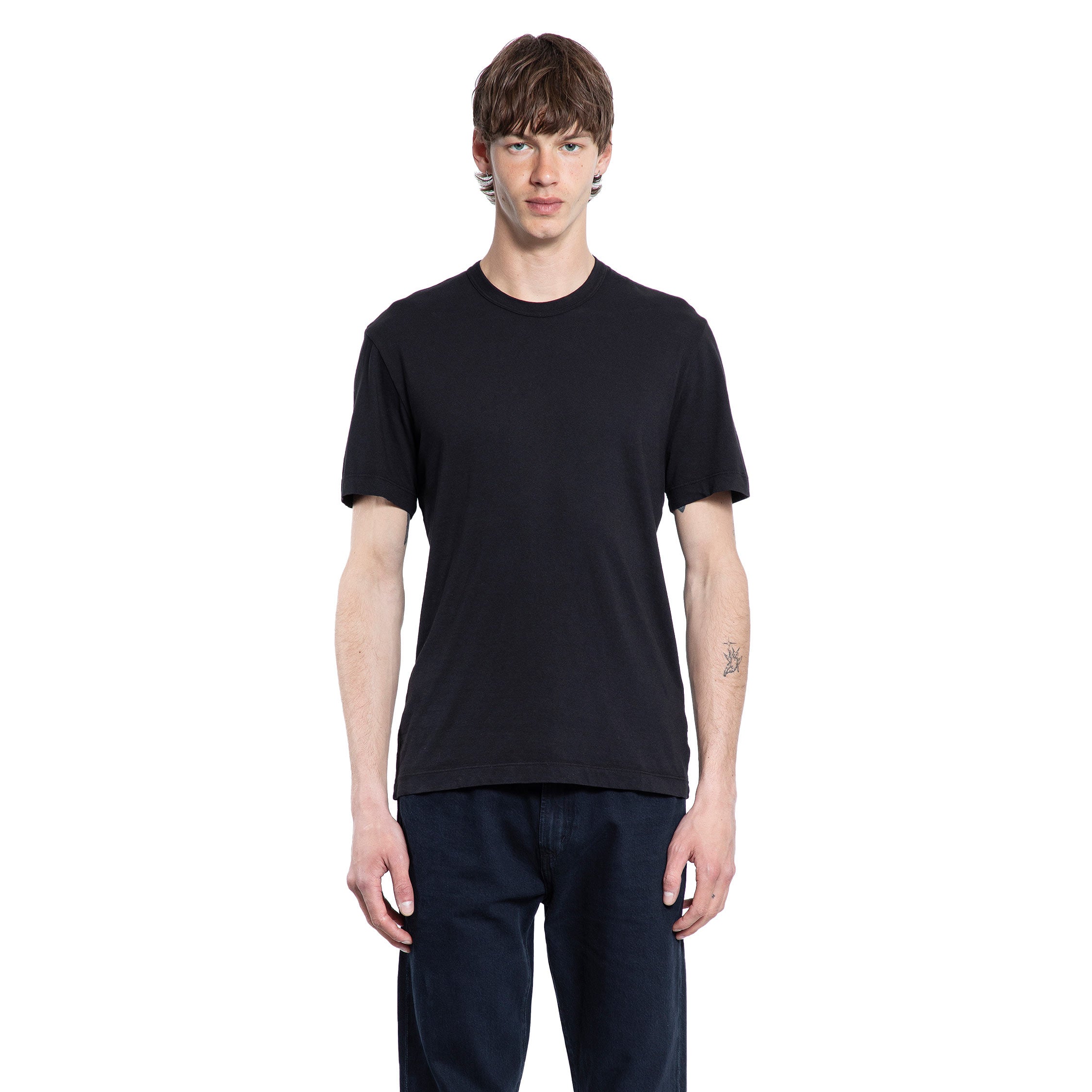 JAMES PERSE MAN BLACK T-SHIRTS & TANK TOPS