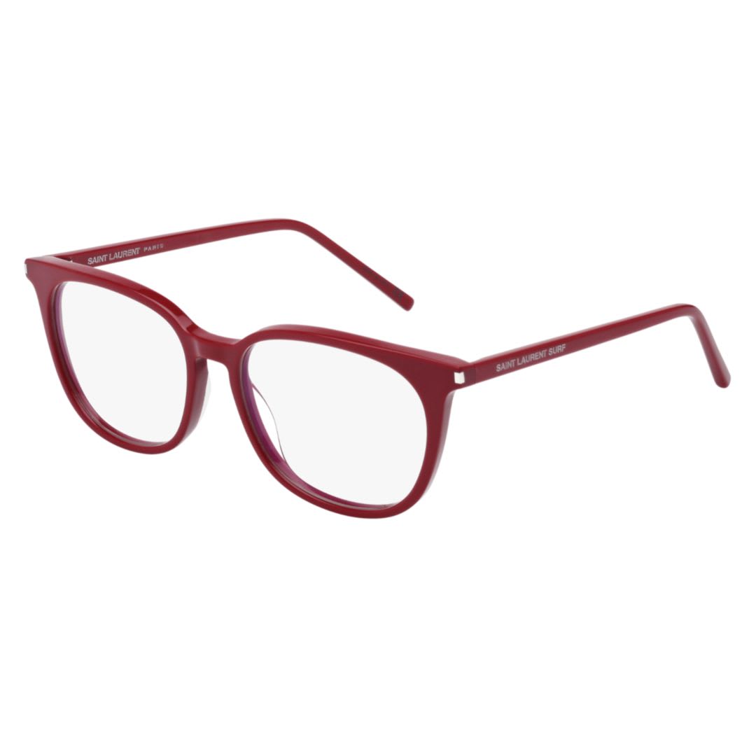 Saint Laurent Eyewear Sl 38 Surf003 Red Red Transparent