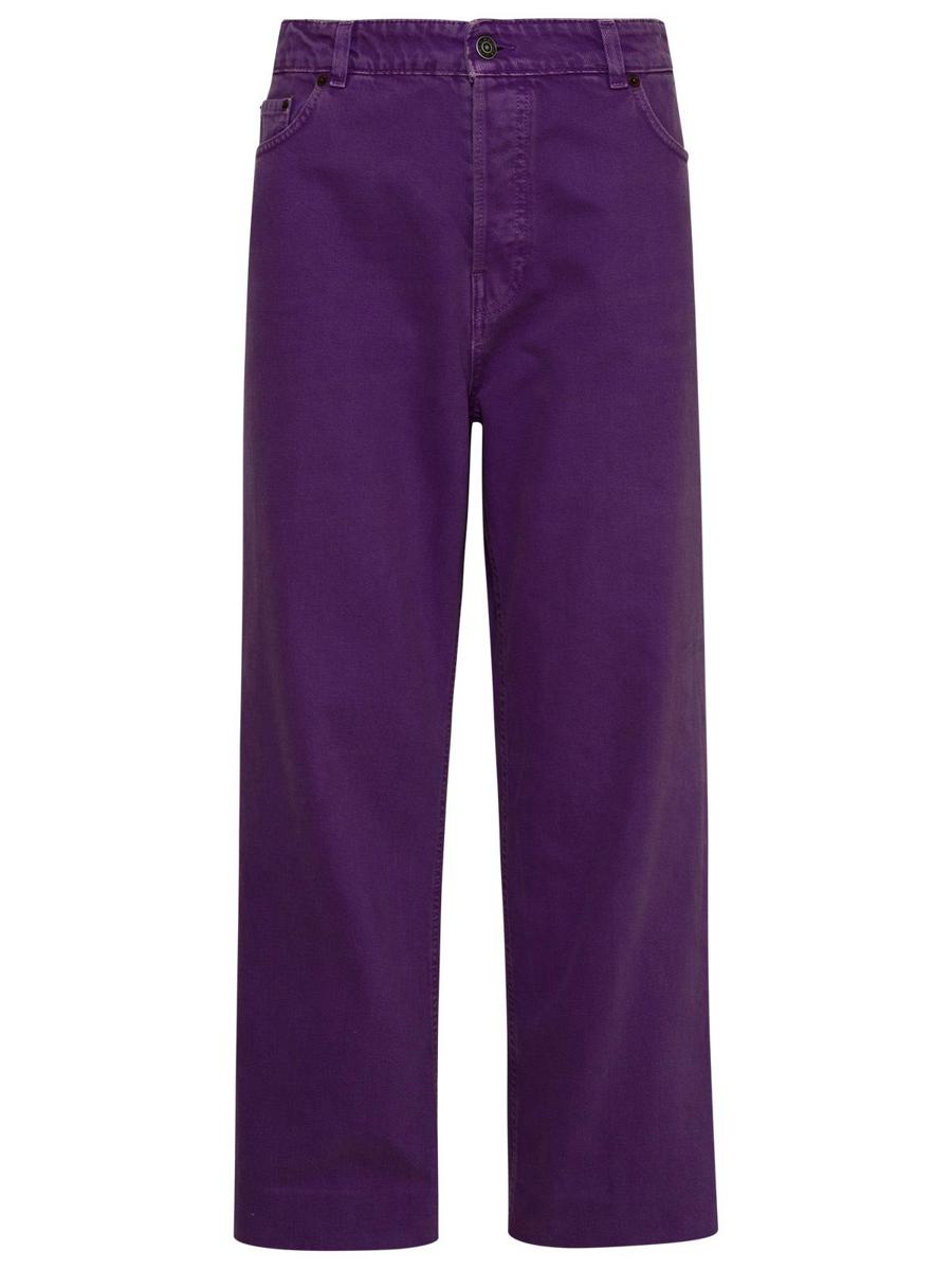 Haikure Purple Cotton Betty Jeans