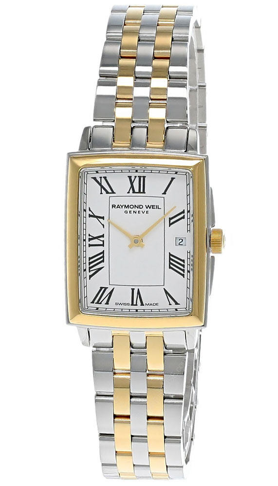 RAYMOND WEIL Toccata Quartz SS White Dial 2-Tone Women's Watch 5925-STP-00300