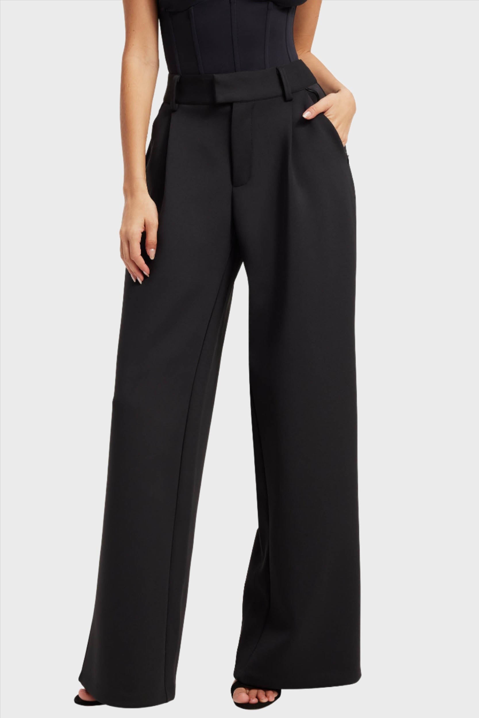 Good American Scuba Trousers - Black 00