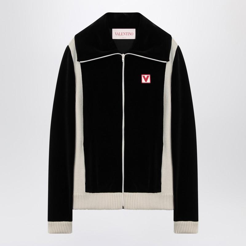 Valentino Garavani Chenille Sweatshirt With Chez Valentino Garavani Patch