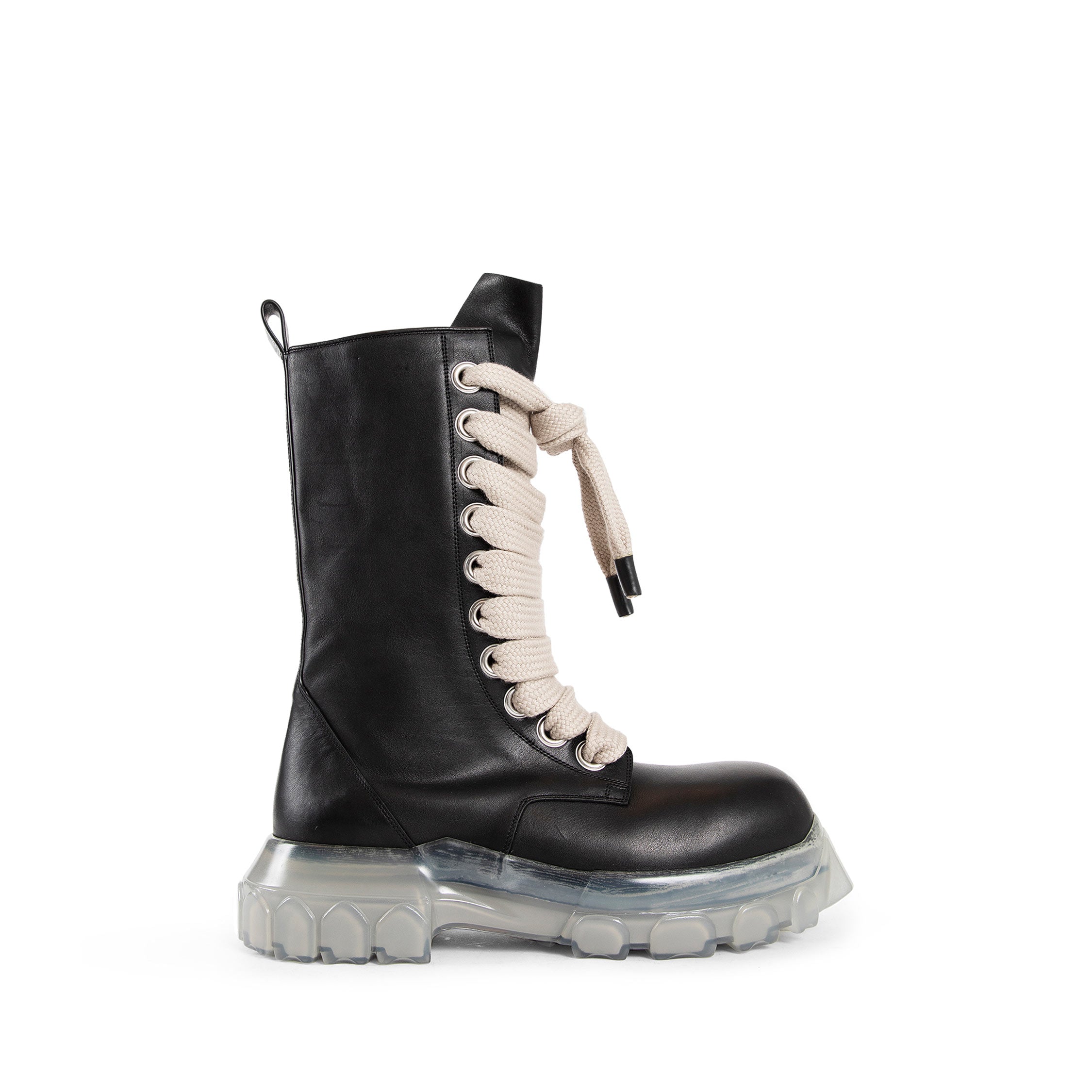 RICK OWENS MAN BLACK BOOTS