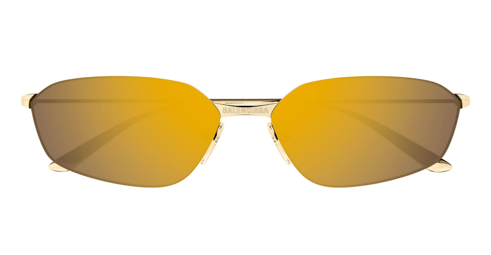 Balenciaga Eyewear Bb0412s-004 - Gold Sunglasses