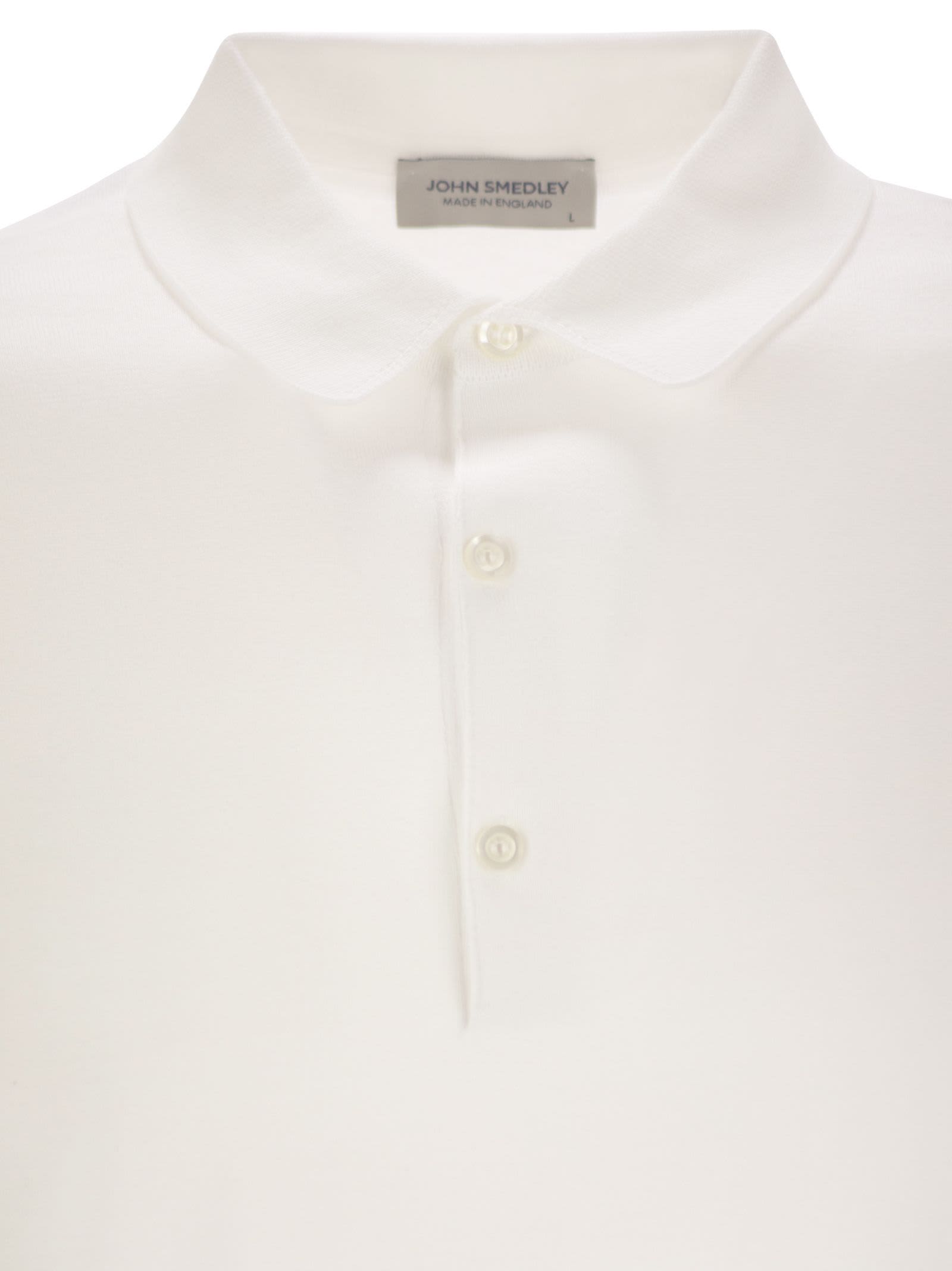 John Smedley Adrian - Cotton Short-sleeved Polo Shirt