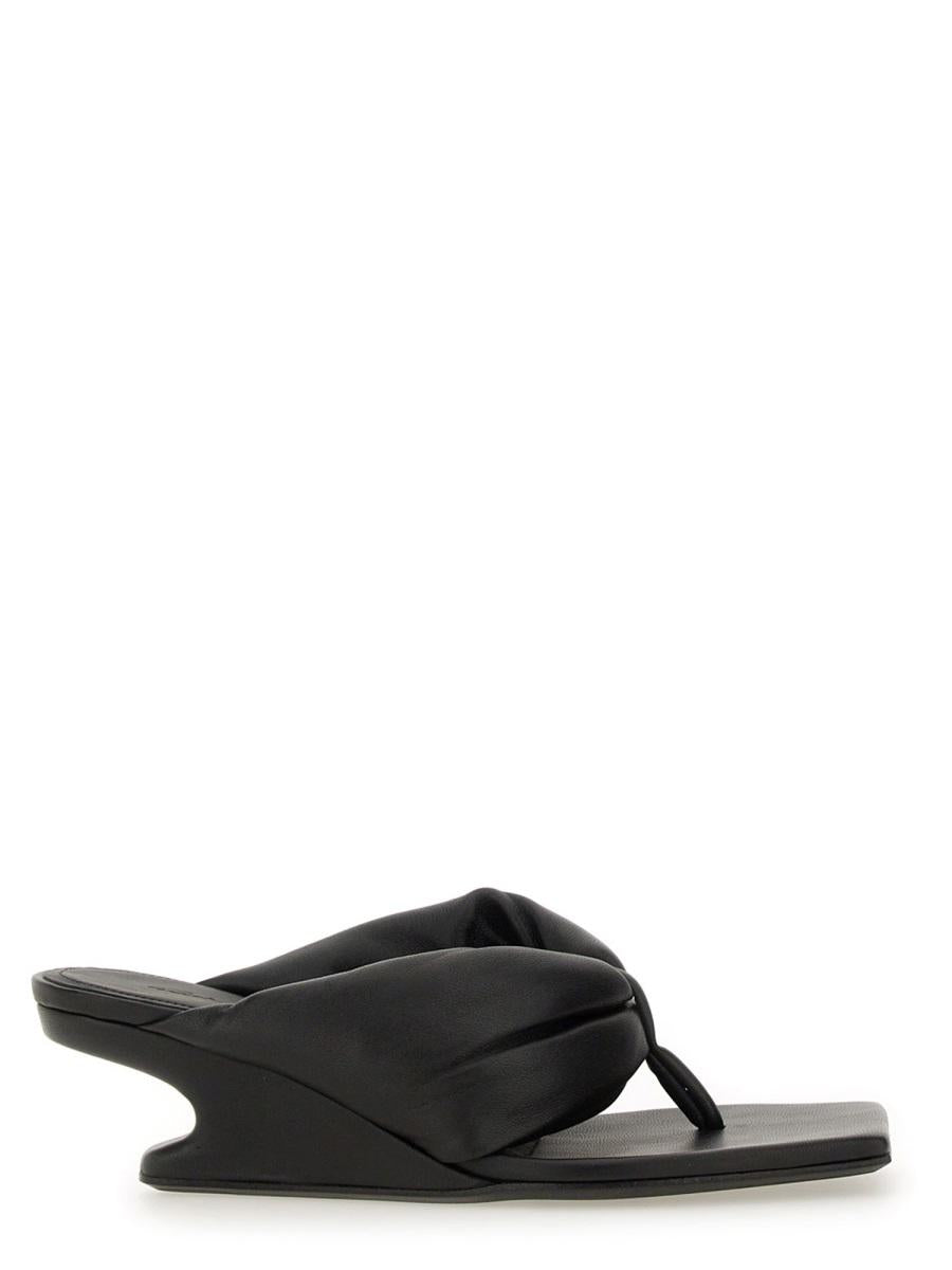 Rick Owens 皮革凉鞋