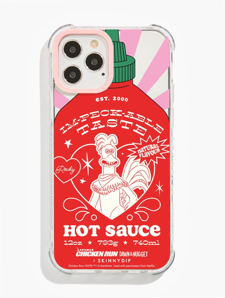 Chicken Run 2 x Skinnydip Hot Sauce Shock i Phone Case, i Phone XR / 11 Case