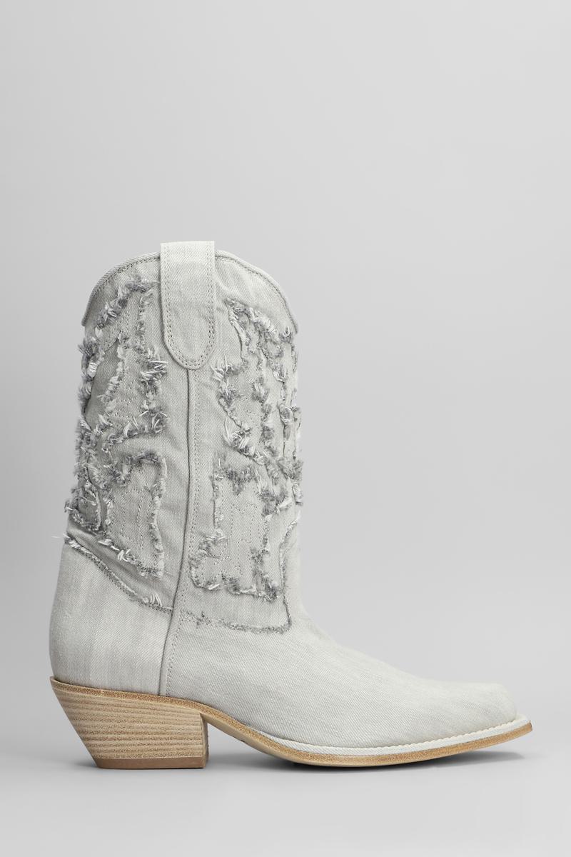 Vic Matie Denim 305 德克萨斯风短靴