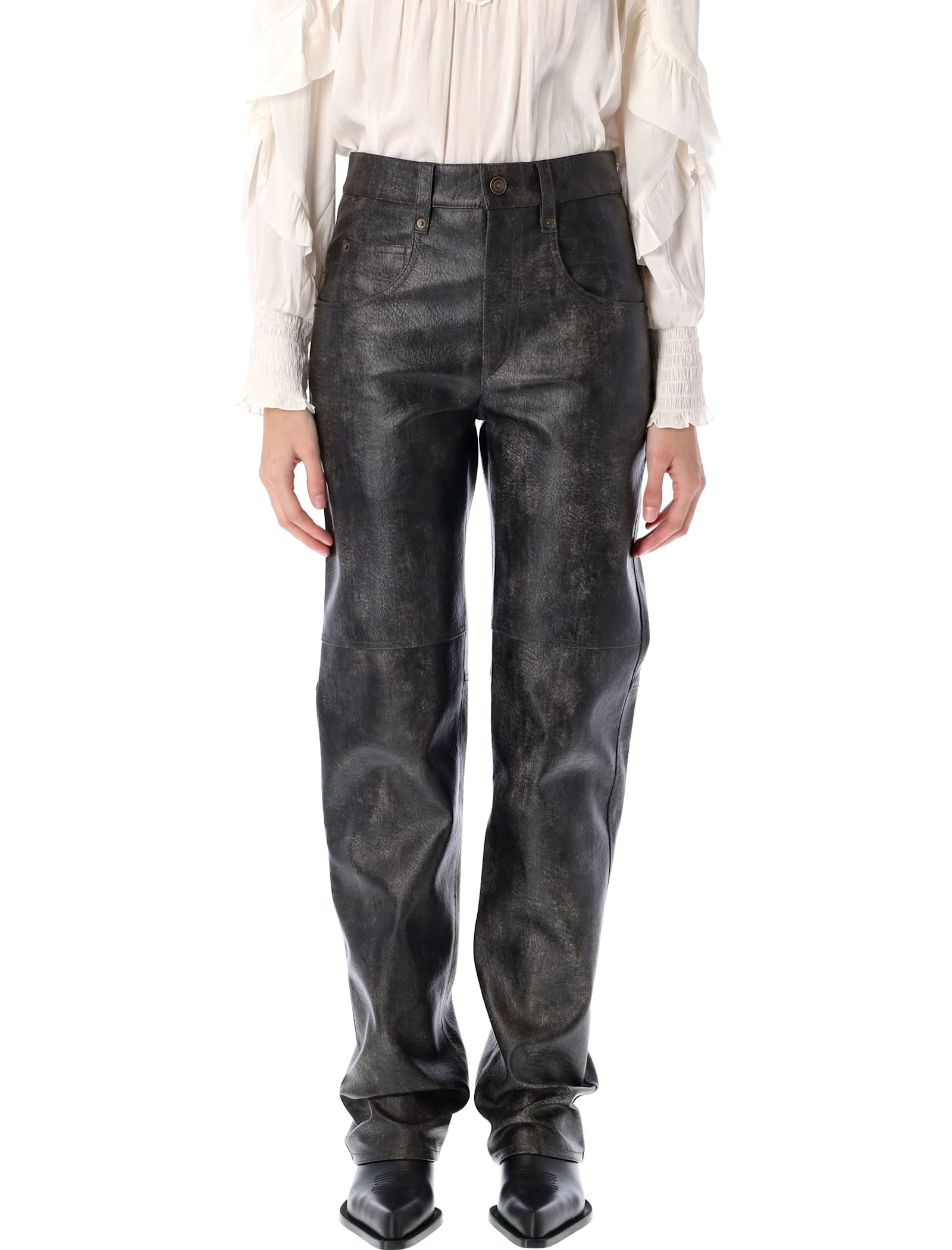 Marant Étoile Coralea 仿皮裤