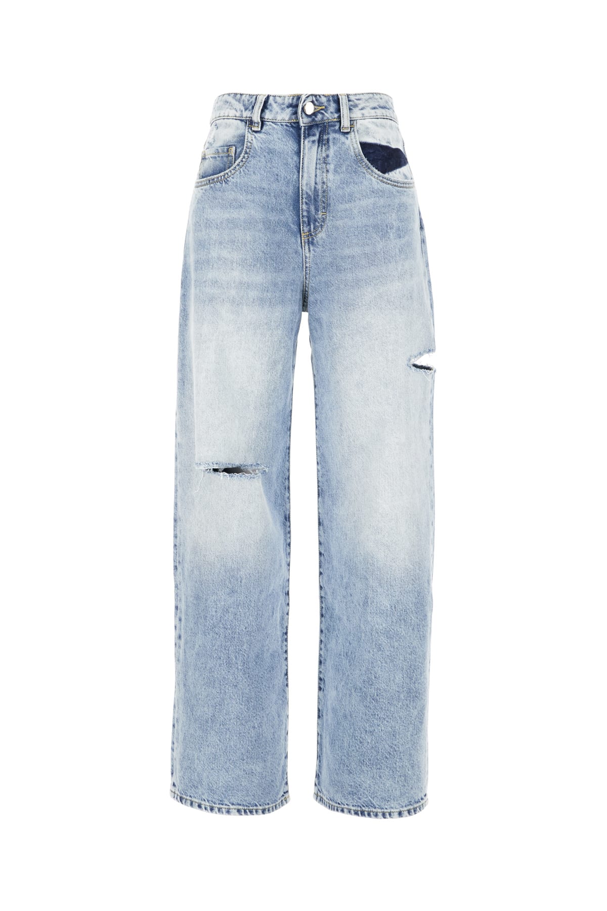 Icon Denim 罂粟花牛仔裤