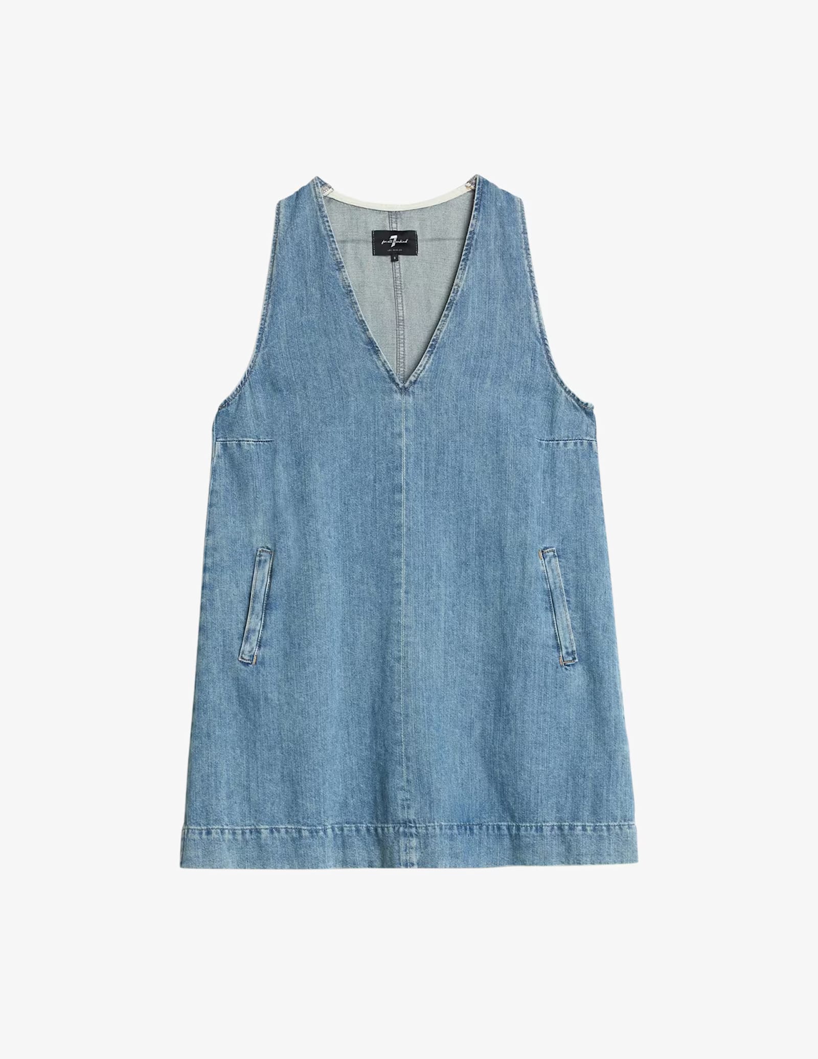 7 For All Mankind V领连衣裙 亚利桑那