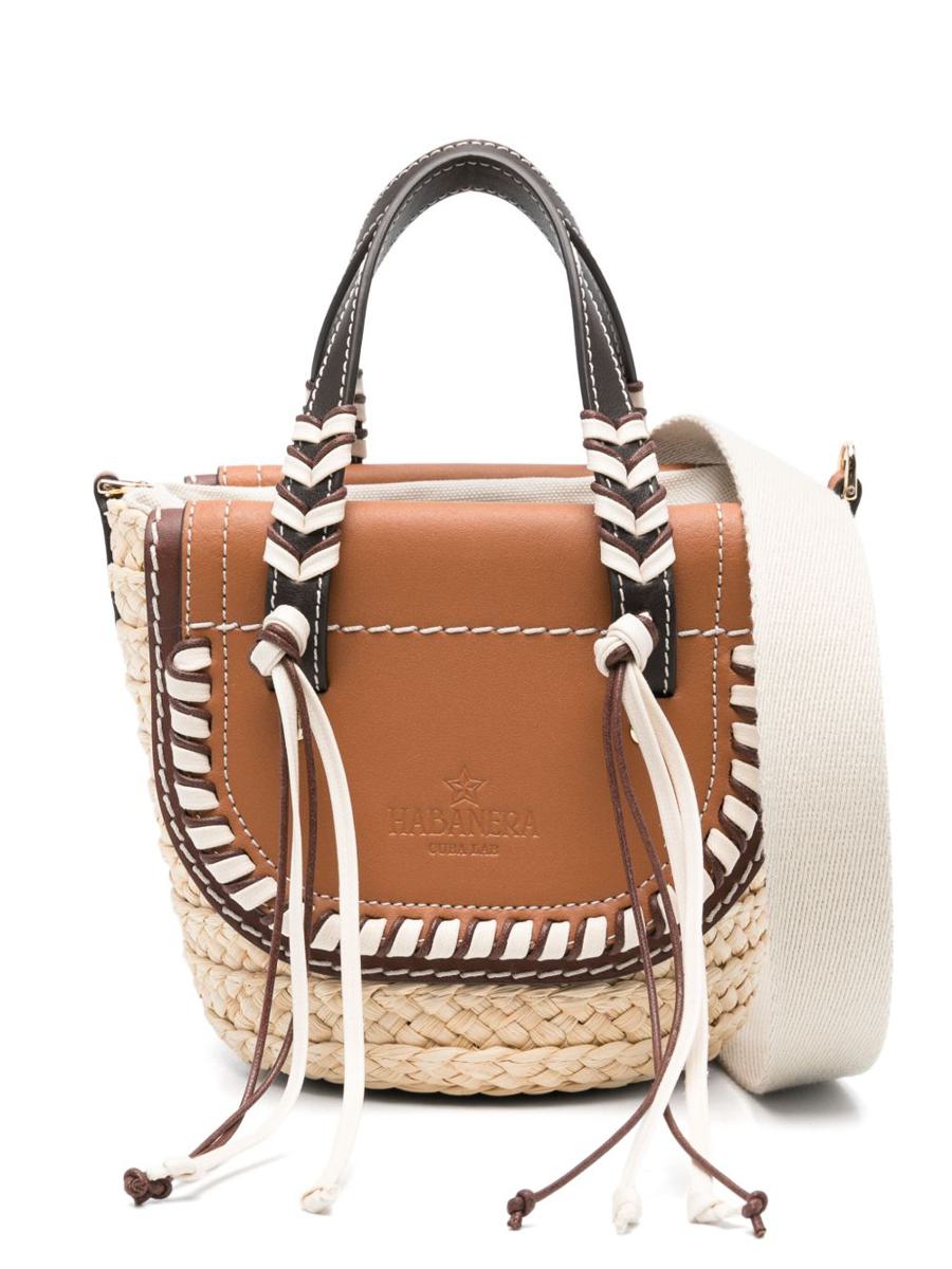 Cuba Lab 'Habanera Cuoieria - Kenia' Camel Brown Tote Bag