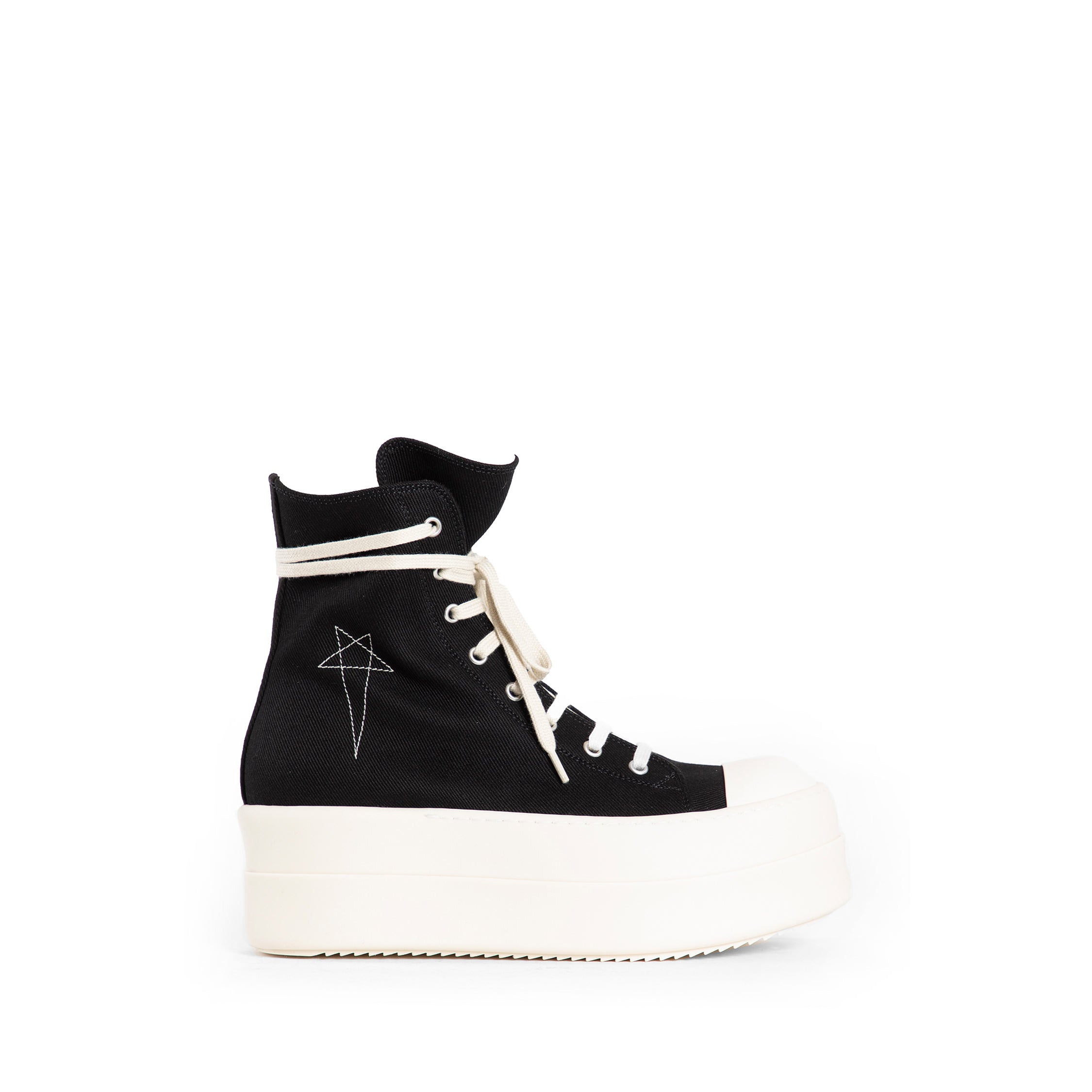 RICK OWENS DRKSHDW MAN BLACK SNEAKERS