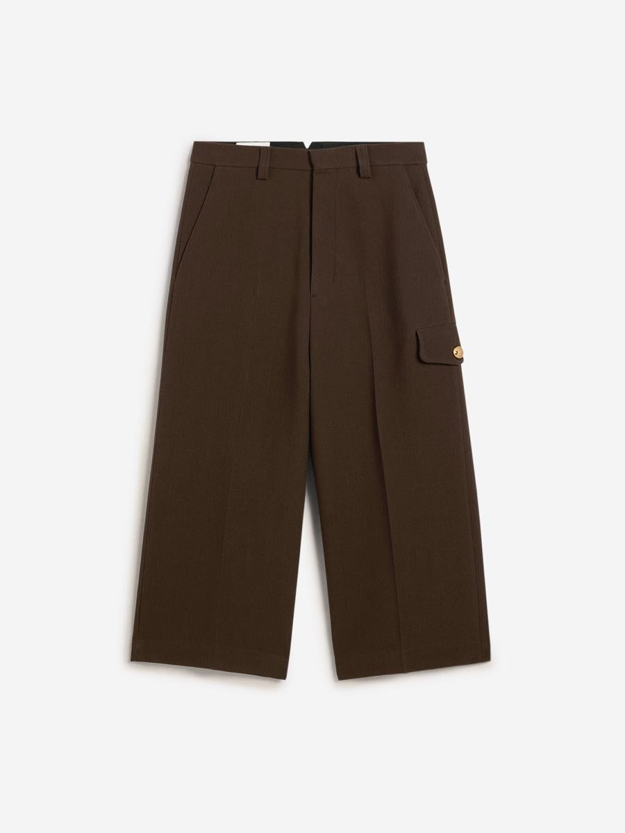 AMI Paris Shorts Tailoring Military