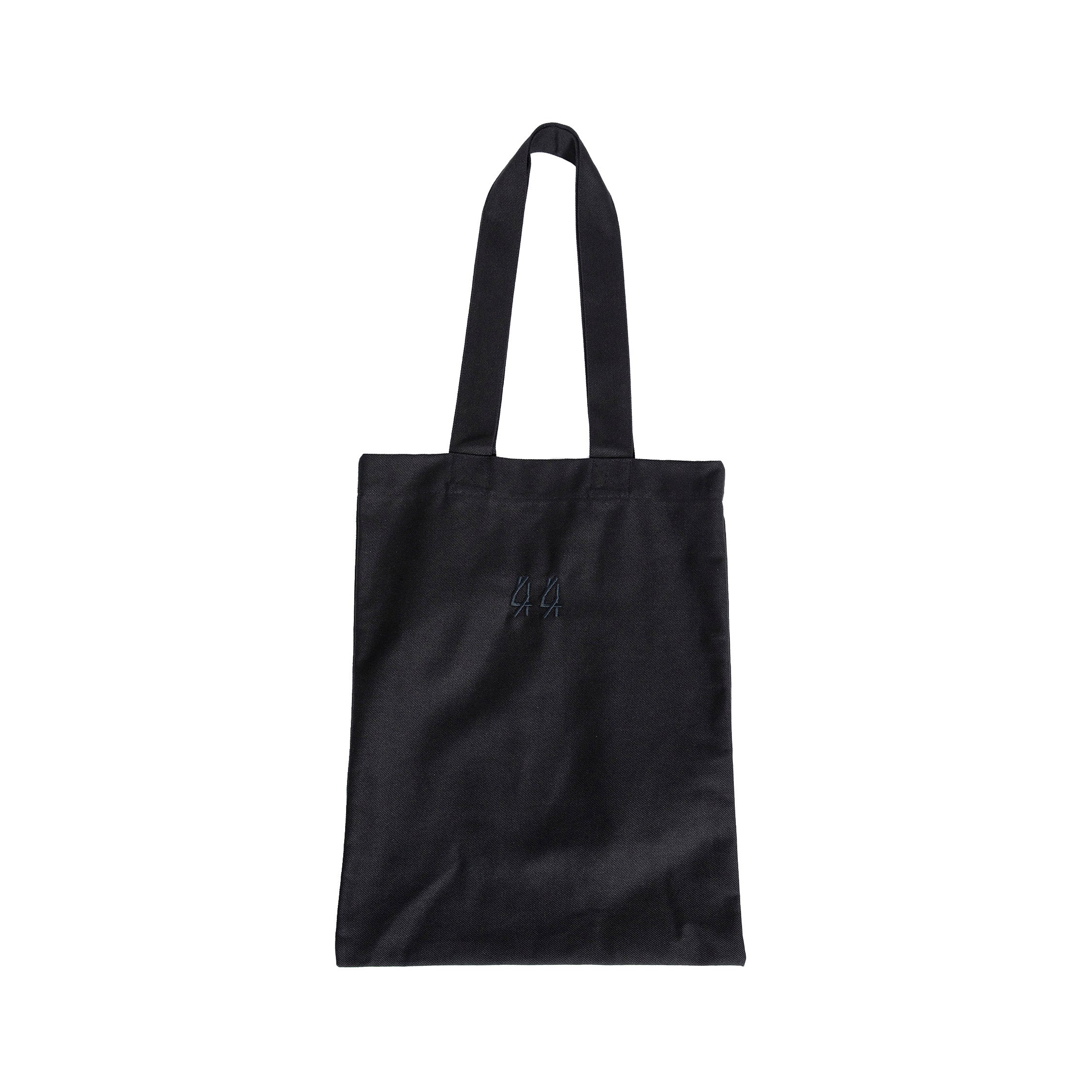 44 LABEL GROUP MAN BLACK TOTE BAGS