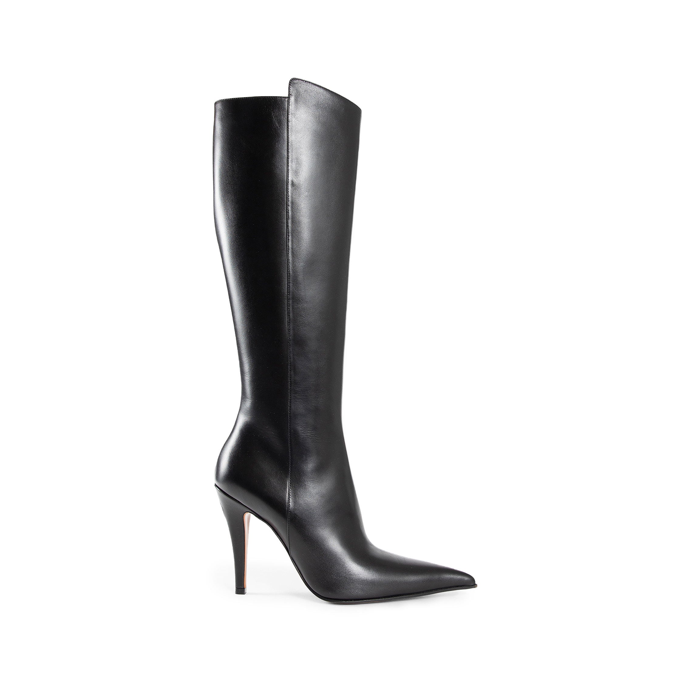 ALEXANDER MCQUEEN WOMAN BLACK BOOTS