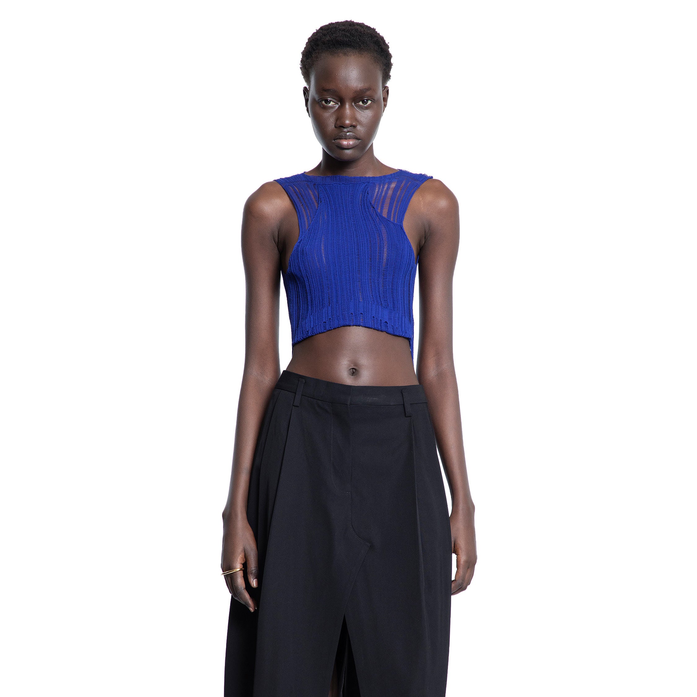 HALOS WOMAN BLUE TOPS