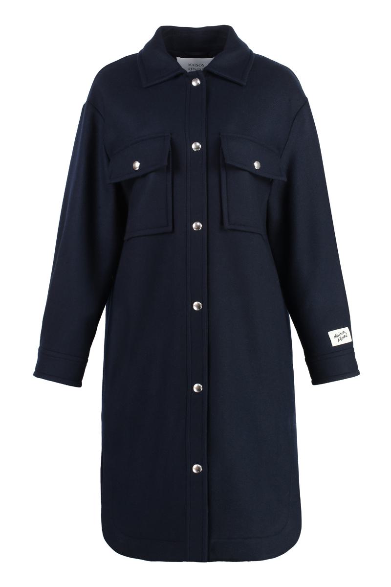 Maison Kitsuné 羊毛大衣