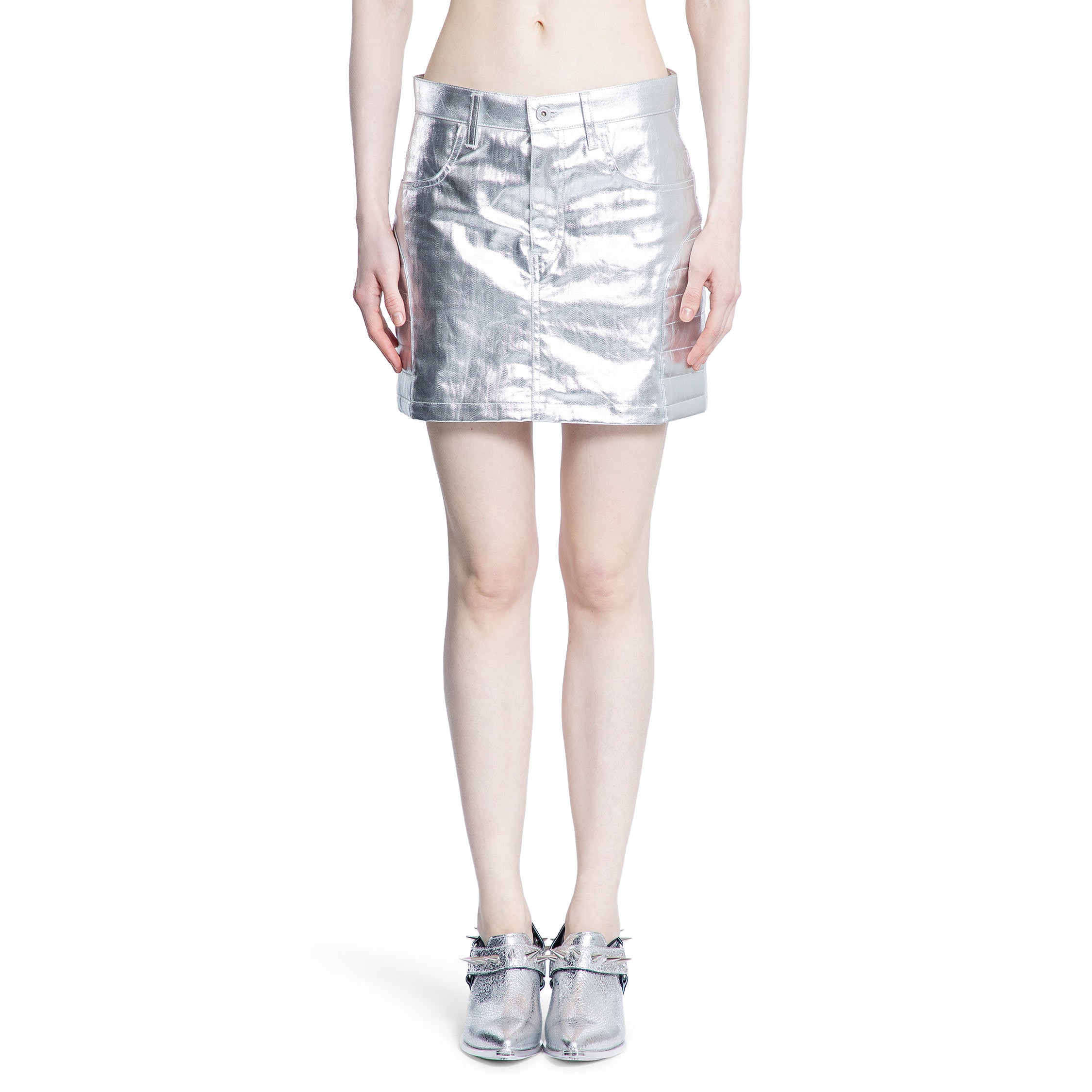 JUNYA WATANABE WOMAN SILVER SKIRTS