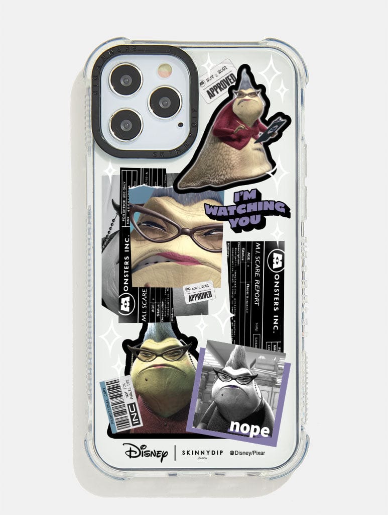 Disney Monsters Inc Roz Shock i Phone Case, i Phone 15 Pro Max Case