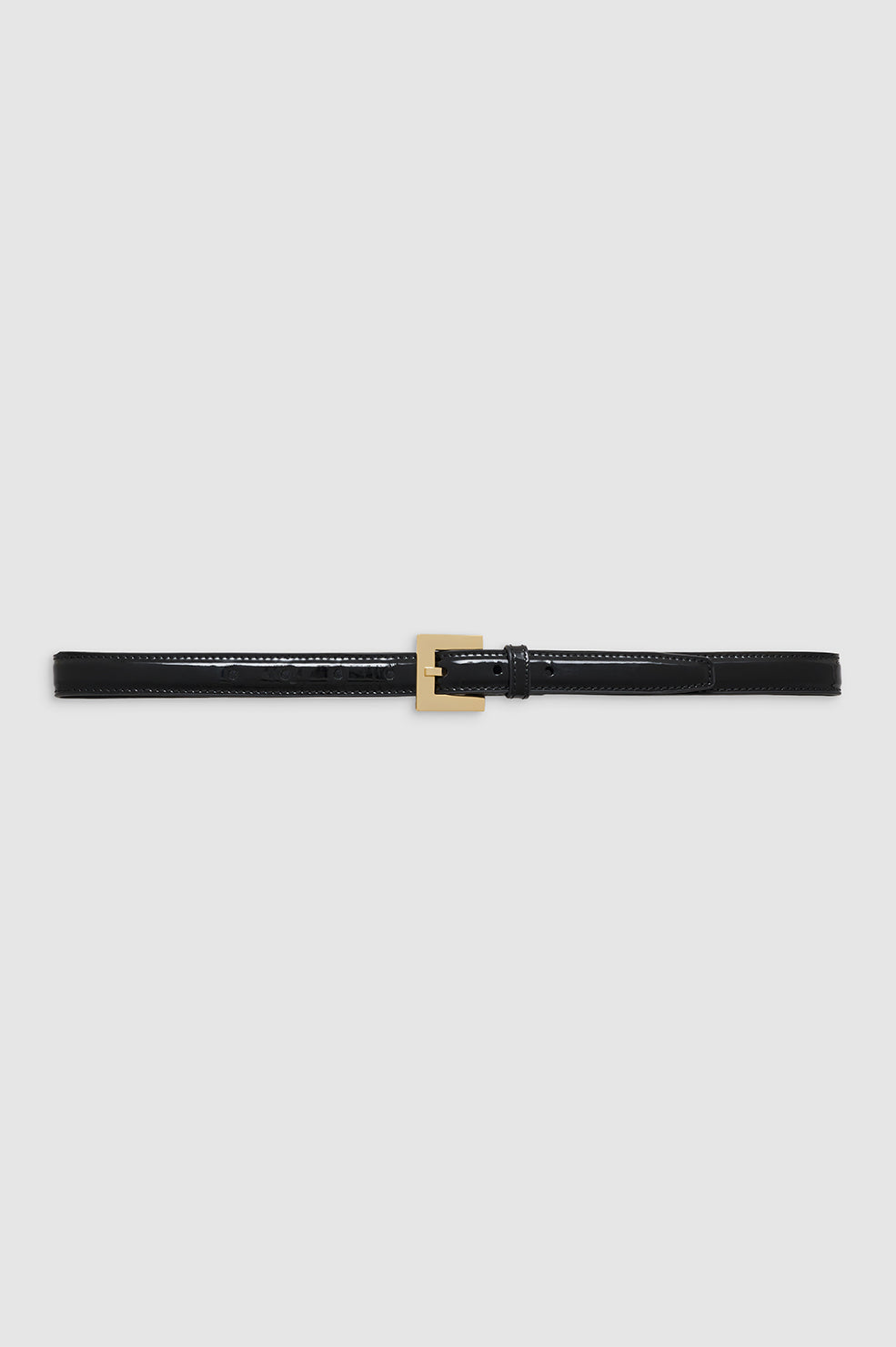 Nicola Belt - Black Patent M/l
