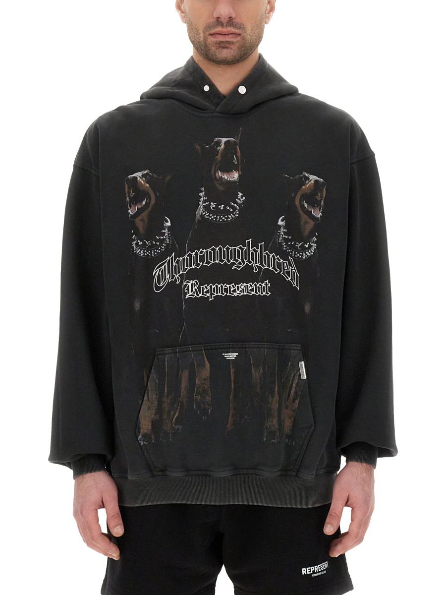 Represent "Thoroughbred" 连帽卫衣