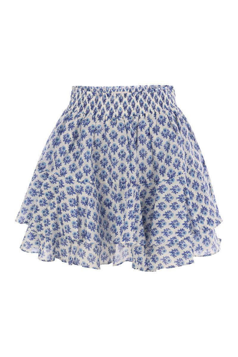MC2 Saint Barth Eivissa - Miniskirt With Ruffles
