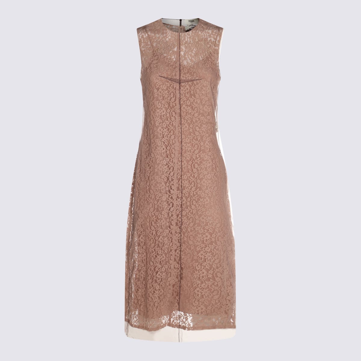 Fendi Antique Pink Cotton Dress