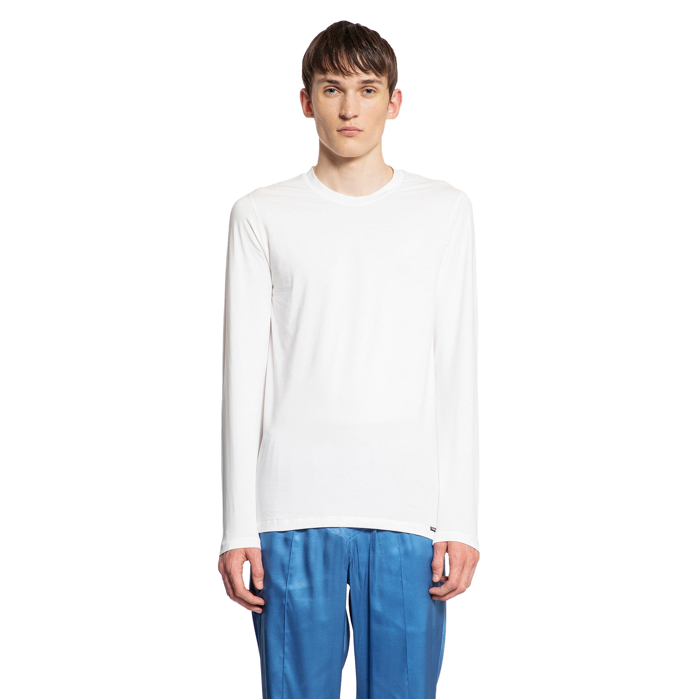 TOM FORD MAN WHITE T-SHIRTS & TANK TOPS