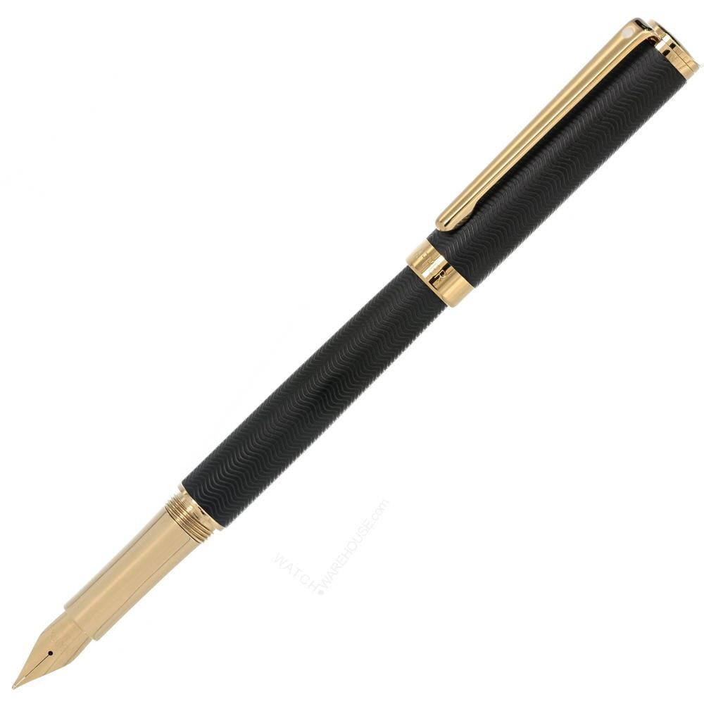 SHEAFFER Intensity Engraved Matte Black (M) Nib Fountain Pen E0924253