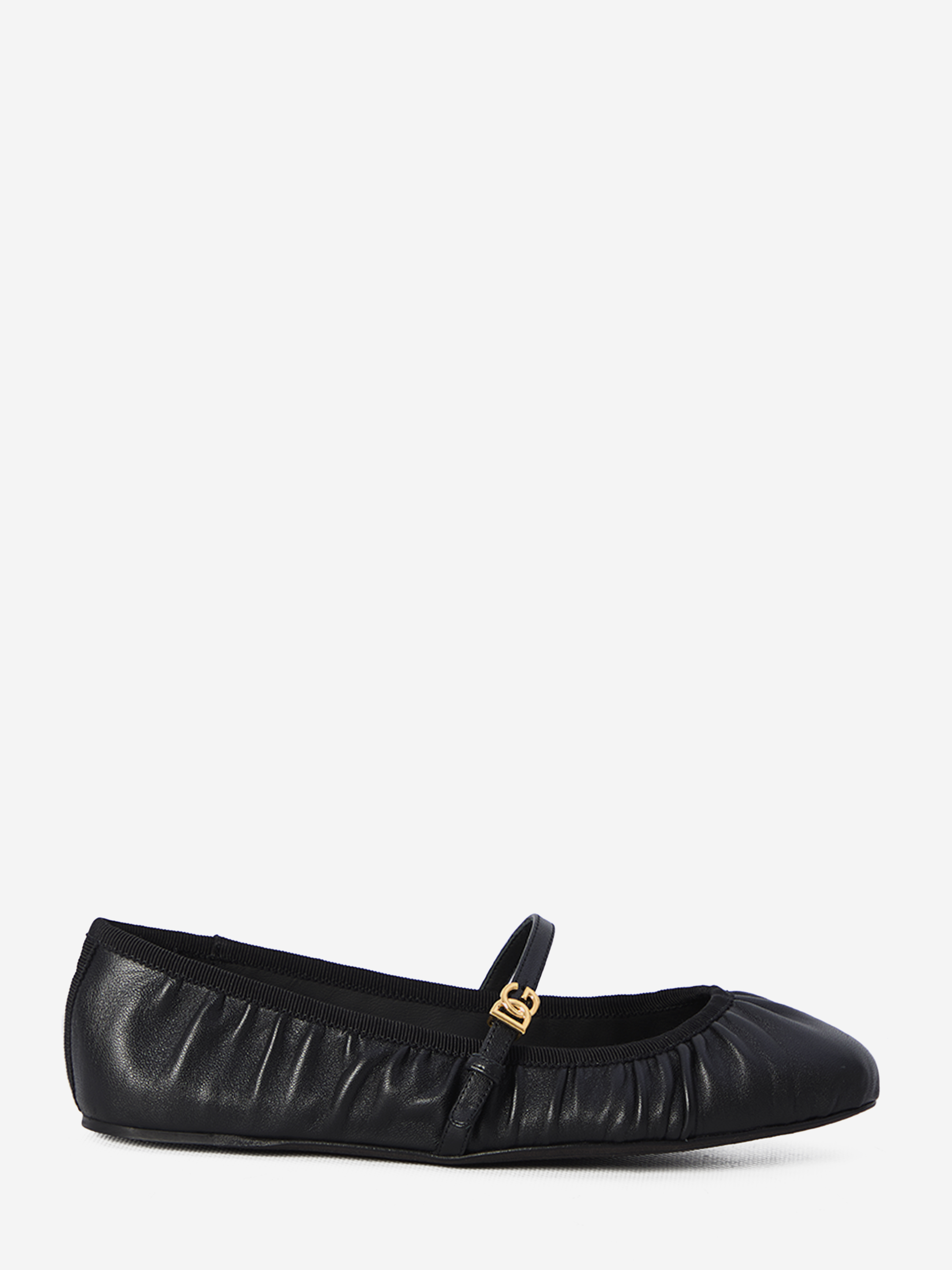 Leather ballet flats