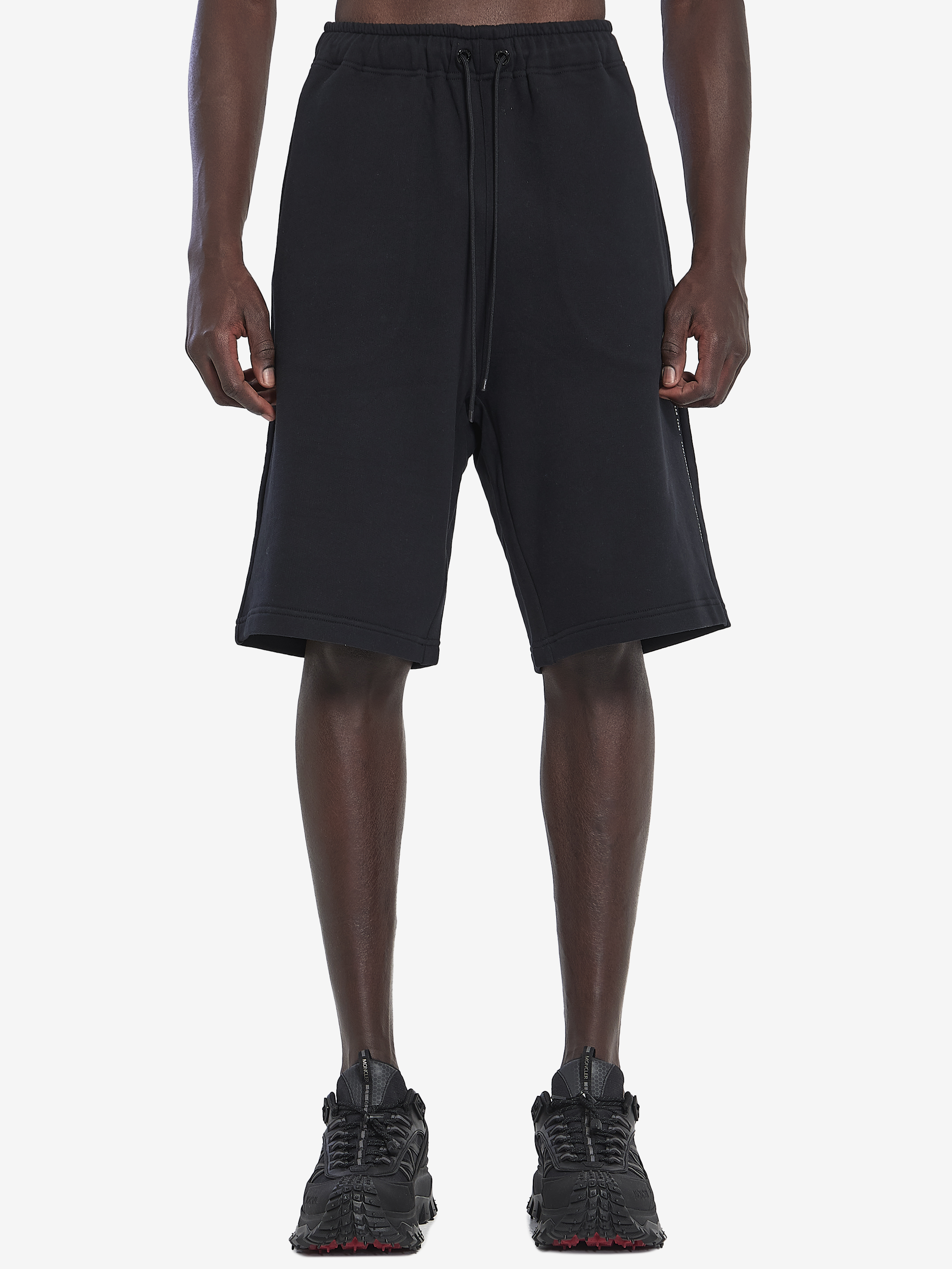 Embroidered logo shorts