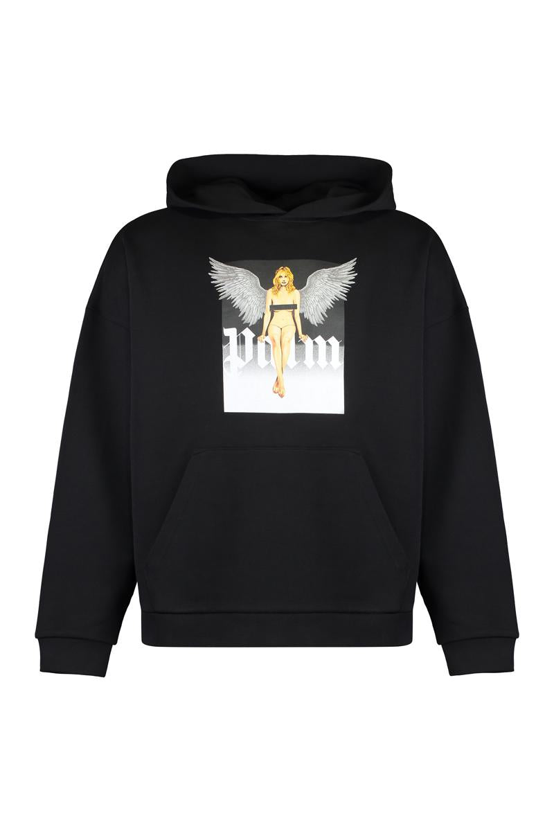 Palm Angels 印花连帽卫衣