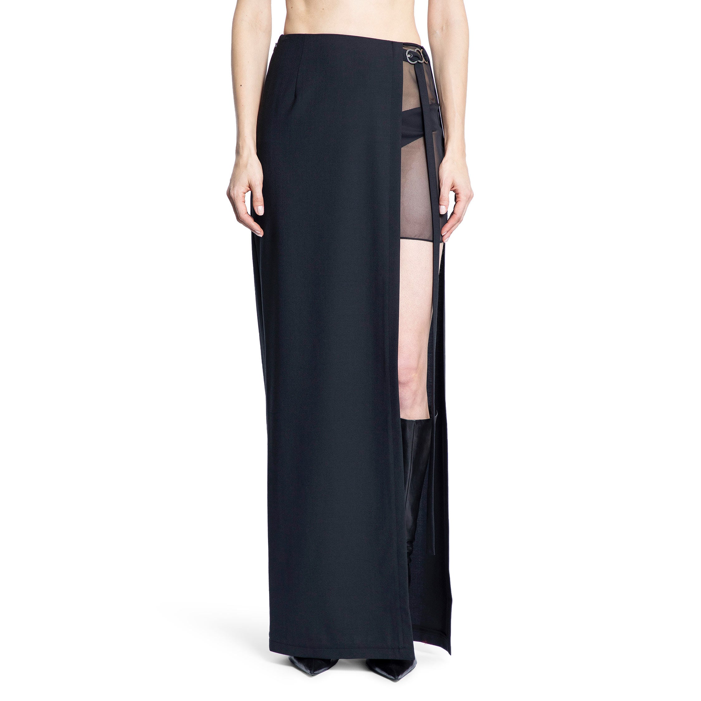 NENSI DOJAKA WOMAN BLACK SKIRTS