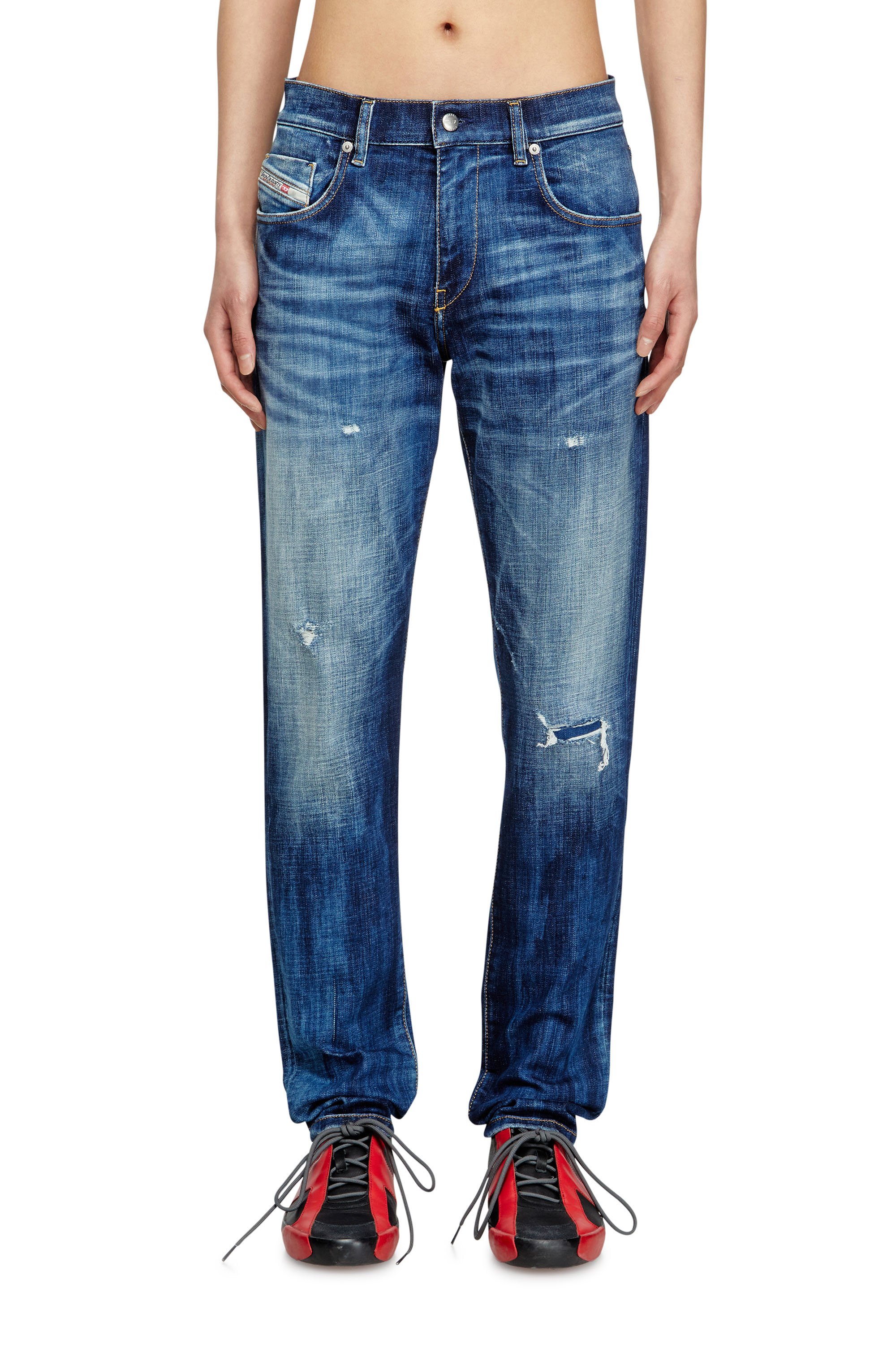 Diesel - Slim Jeans - 2019 D-Strukt - Jeans - Man - Blue