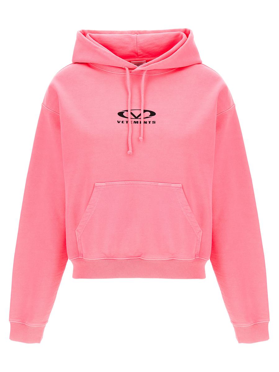 Vetements 椭圆形logo连帽卫衣